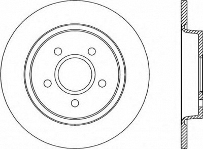 OPEN PARTS bdr203010 -  Тормозной диск